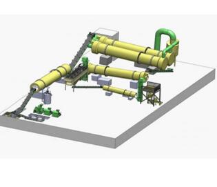 全复合肥生产线生产运行